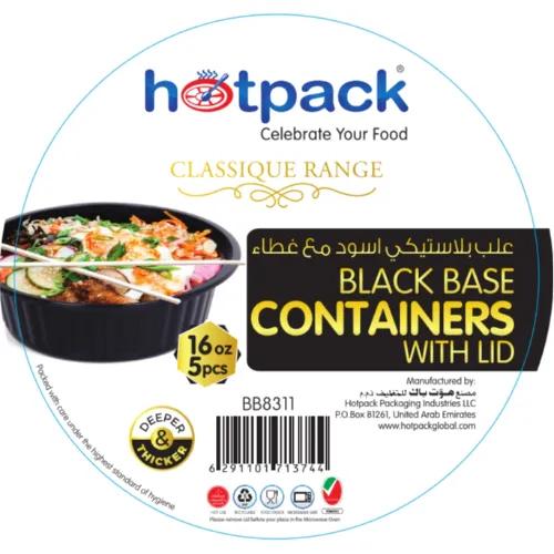 Bb8311 Black Pp Contr+Lids Retail-5Pc