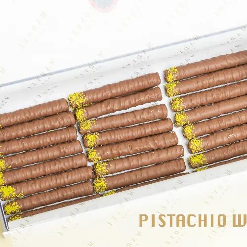 Pistachio Wafer 24 Pieces