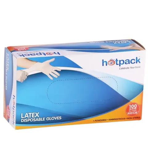 Powder Free Latex Gloves Medium-10*100