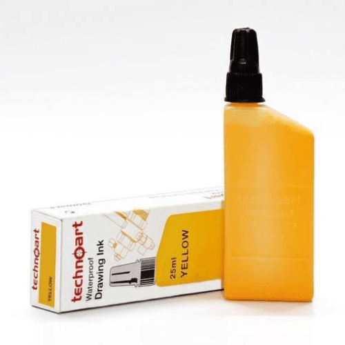 Waterproof Drawing Inks - Yellow