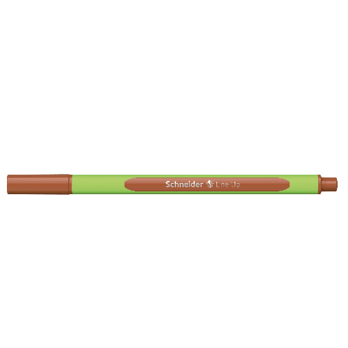 Fineliner Line-Up 04 Mahogany-Brown Schneider