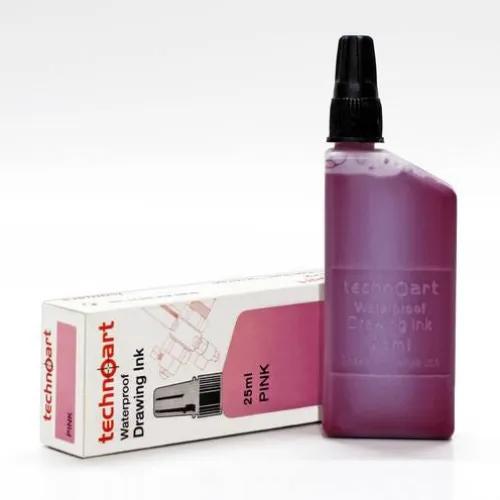 Waterproof Drawing Inks - Pink