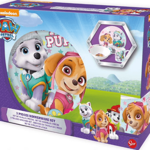 Stor Paw Patrol Ceramic 3 Pcs Snack Set