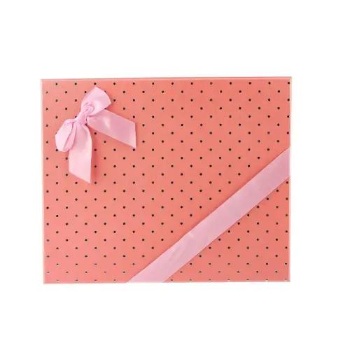 Gift Box Rect 25*30*5Cm-Pink-Chb33-48Pc