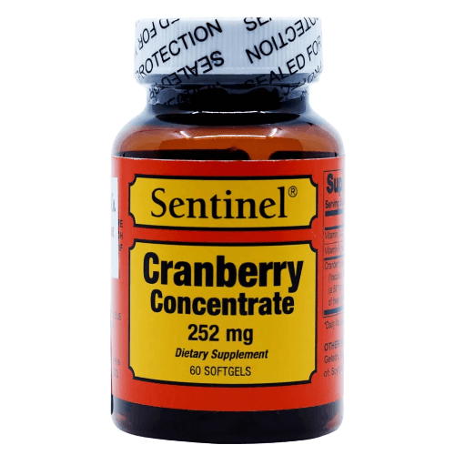 Sentinel Cranberry 252Mg 60'S