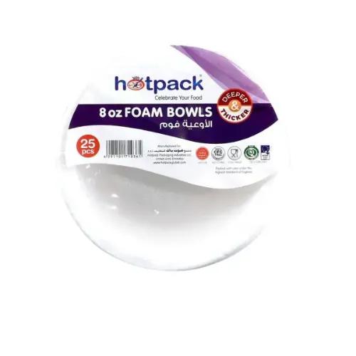 Foam Bowl 8Oz 40Pkt*25 Pieces-Packing**