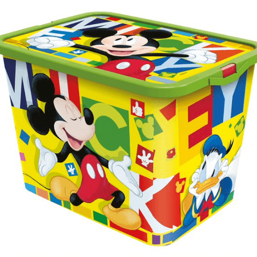 Stor Storage Click Box 23 L Mickey Watercolors