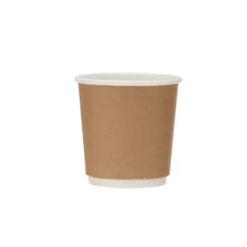 8Oz Kraft Double Wall Cup 25 Pieces