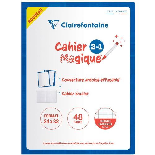 Cahier Magique Stapled Notebook 24x32cm 24 Sheets