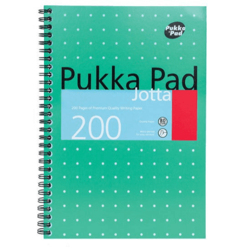 B5 Metallic Jotta Notebook  200 Pages Pukka Pad