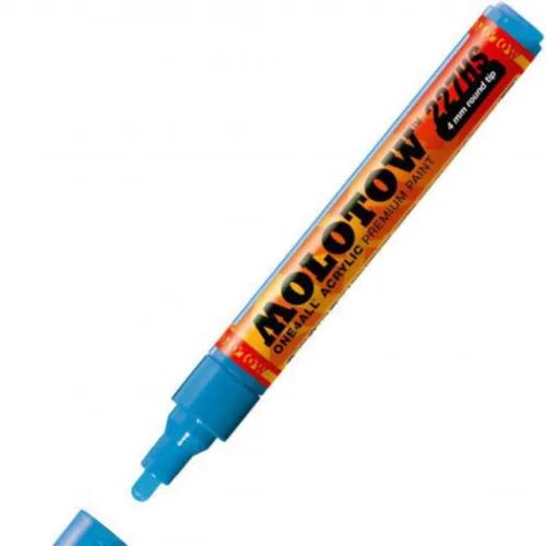 Acrylic Marker One4All 227HS 4mm #230 Shock Blue Molotow