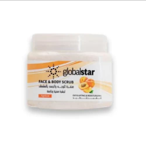 Globalstar - Face & Body Scrub Apricot- 500Ml