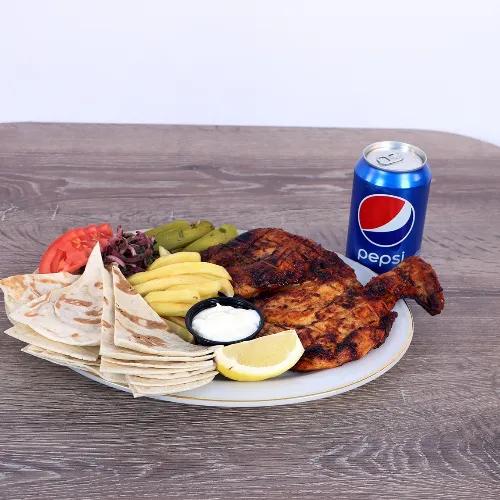 Bbq Half Grilled Chicken Combo