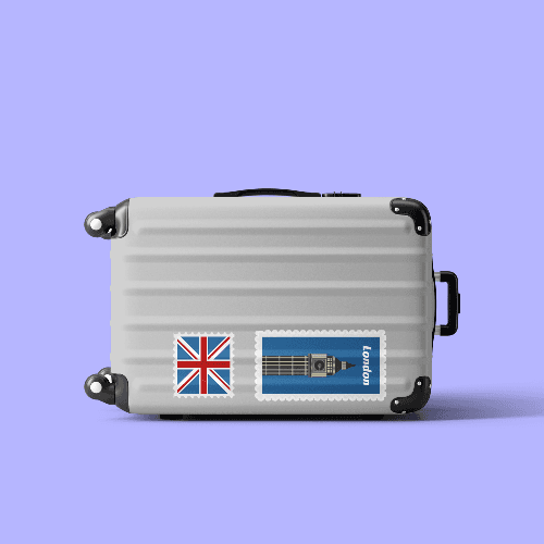 Luggage Stickers - London