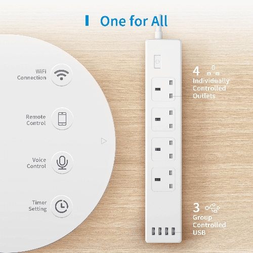 Meross Smart Wi-Fi Surge Protector