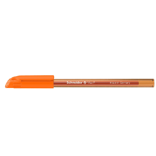 Ballpoint Pen Vizz F Orange With Gelco Technology Schneider