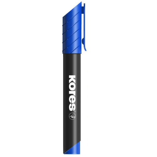 K-MARKER Permanent XP1, round tip  blue