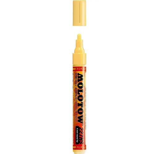 Acrylic Marker One4All 227HS 4mm #115 Vanilla Pastel Molotow