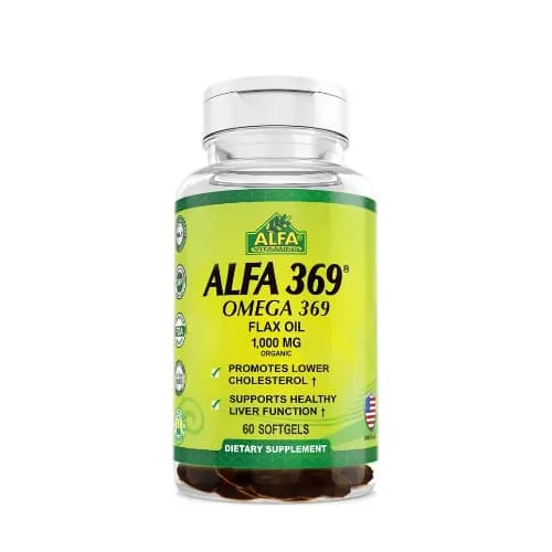 Alfa 3,6,9 Flax Oil 1000Mg 60S