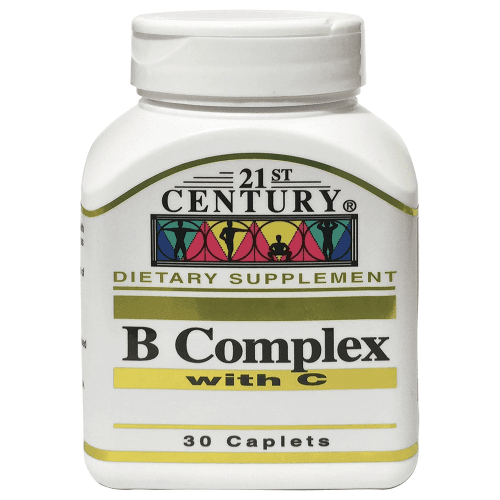 21St Century B-Complex W/Vit C 30Caps