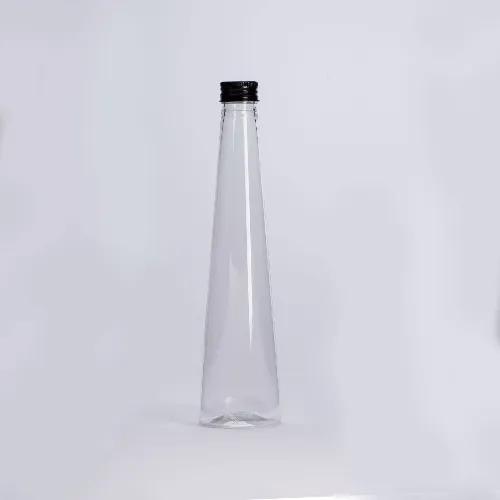 Pyramid Shape Plstc Bottle 350Ml- 10P*24