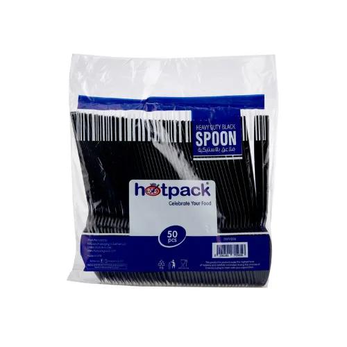 Black Heavy Duty Spoon -50Pcs