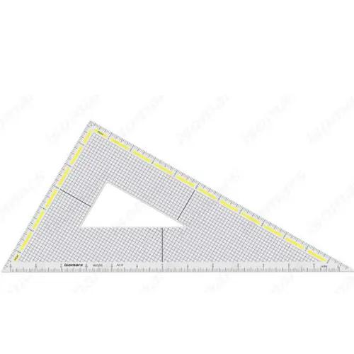 Set Square Graphic - 60° - 20cm / 8"