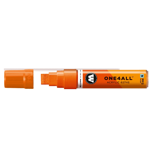 Acrylic Marker One4All 627HS 15mm #085 Dare Orange Molotow