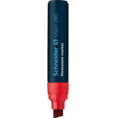 Permanent marker Maxx 280 red Schneider