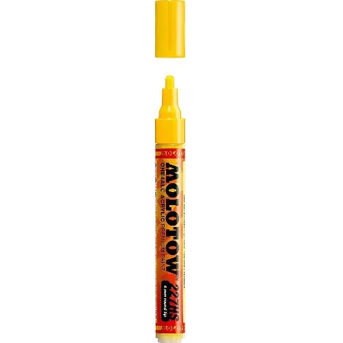 Acrylic Marker One4All 227HS 4mm #006 Zinc Yellow Molotow