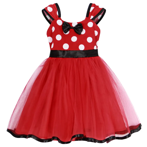 Minnie Mouse Dress 120Cm 4-5Years