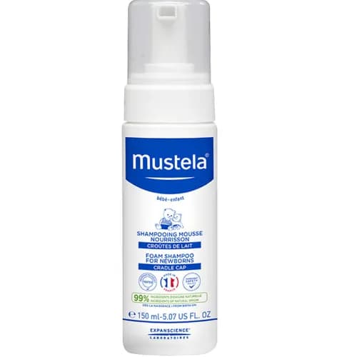 Mustela Foam Shampoo For Newborn Baby 150Ml 