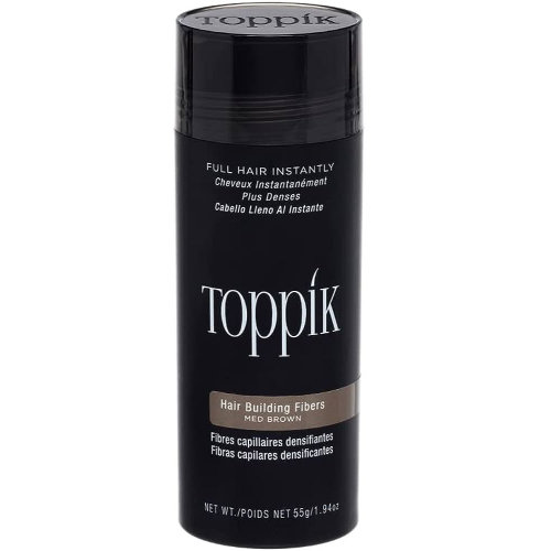 Toppik Hair Building Fiber Med Brown 55Gm