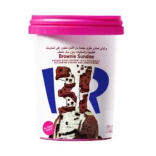 Baskin Robbins Ice Cream Brownie Sundae 500Ml