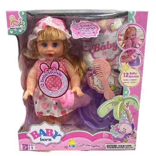 Baby Doll With 12 Sound