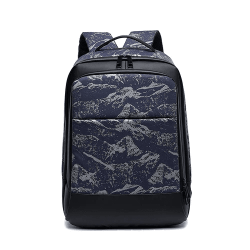 Business Laptop Backpack Travel College Bag Blue -Gh6013