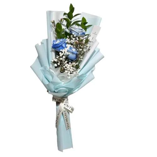 Blue Rose Bouquet