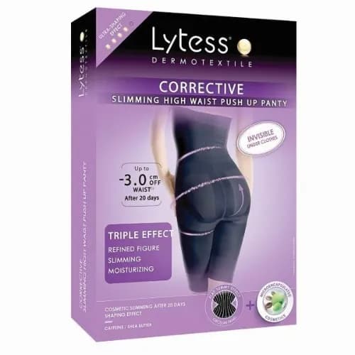 Lytess High Waistpush Up Panty Black S/M