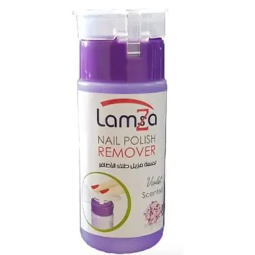 Lamsa Nail Polish Remover Violet With Pump 100Ml