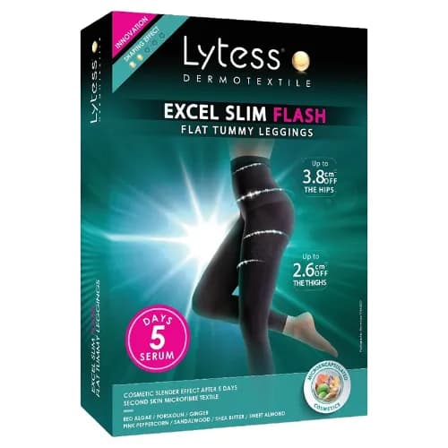 Lytess Leggings Excell Slim Flash Black L/Xl