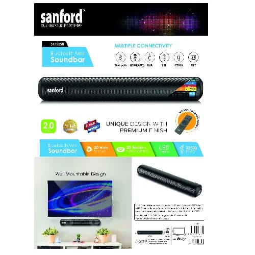 Sanford Soundbar 30Watts