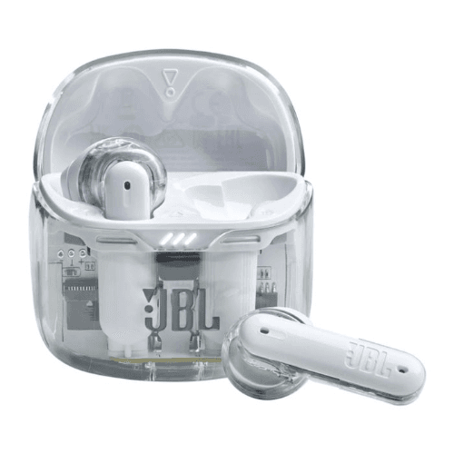 Jbl Tuneflex White Ghost Edition True Wireless Noice Cancelling Earbuds
