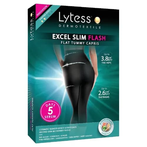 Lytess Capris Excell Slim Flash Black S/M