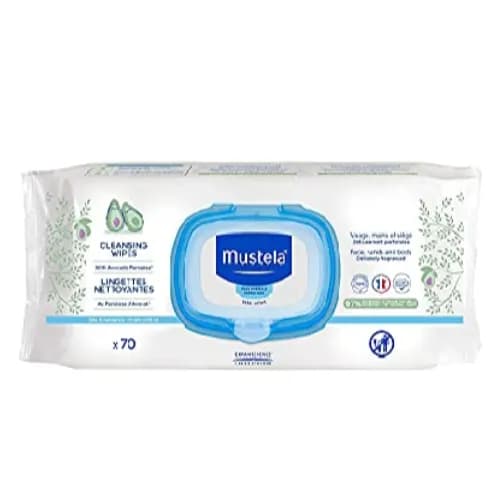 Mustela Cleansing Wipes 70,S