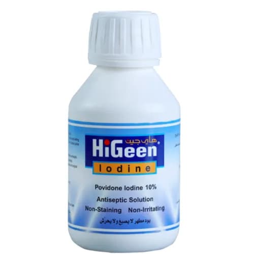 Hi Geen Iodine Sol Usb 10% 120Ml