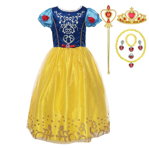 Snow White Dress With Accessories 130Cm