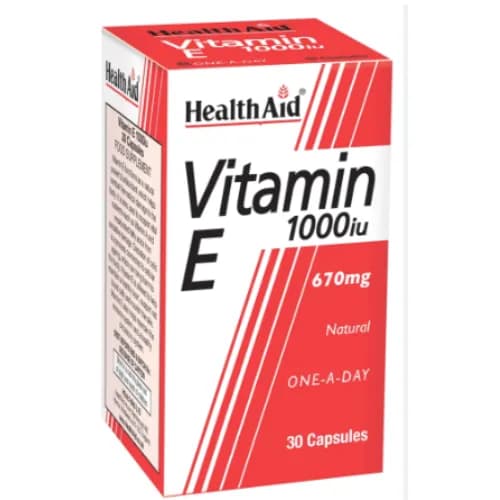 H-Aid Vitamin E 1000 Iu 30'S