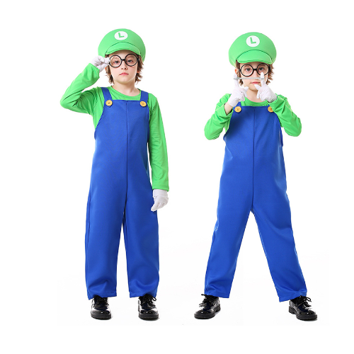 Luigi Costume Kids