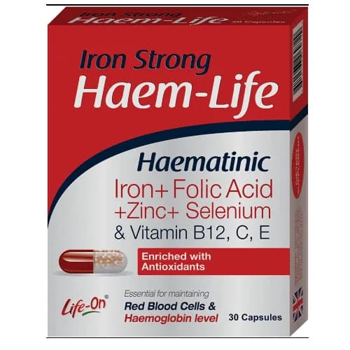 Life On Haem - Life Cap 30'S