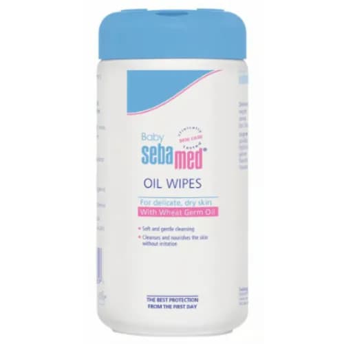 Sebamed Baby Oil Wipes 70'S